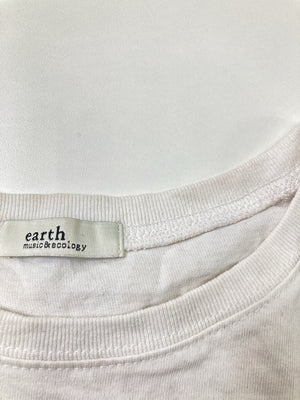 earth music&ecology/アースミュージックアンドエコロジー/Tシャツ/カットソー/トップス/ホワイト/F