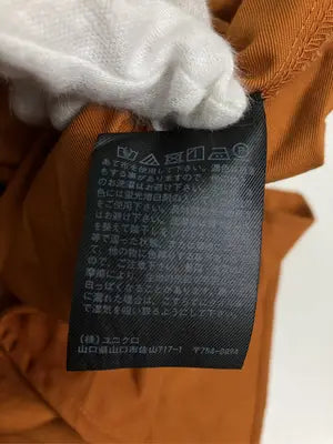 UNIQLO/ユニクロ/ステンカラーコート/ジャケット/アウター/オレンジ/M
