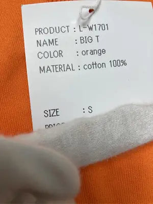 LABRAT TOKYO/Tシャツ/カットソー/トップス/オレンジ/S