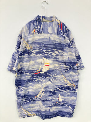 NAUTICA/ノーティカ/シャツ/ブラウス/トップス/ブルー/M