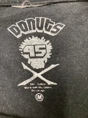 DONUTS/Tシャツ/カットソー/トップス/ブラック/M