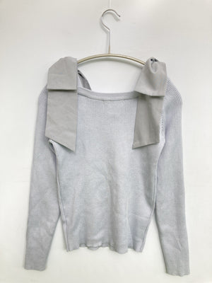 Swing by/Tシャツ/カットソー/トップス/グレー/F