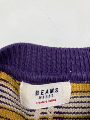 BEAMS HEART/ビームスハート/ニット/セーター/トップス/イエロー