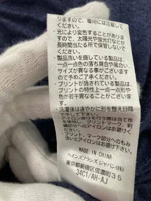 Champion/チャンピオン/Tシャツ/カットソー/トップス/ネイビー/M