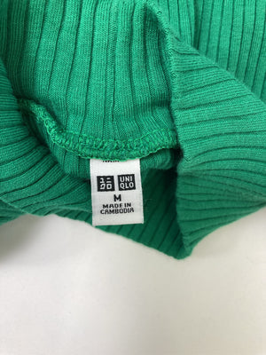 UNIQLO/ユニクロ/ニット/セーター/トップス/グリーン/M