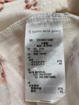 E hyphen world gallery/イーハイフンワールドギャラリー/Tシャツ/カットソー/トップス/ピンク/F