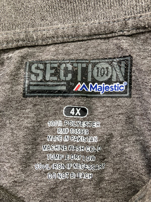 SECTION 101 by Majestic/ポロシャツ/トップス/グレー/4XL