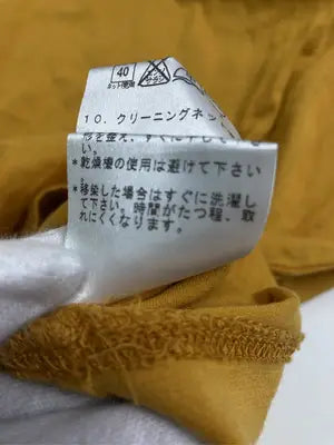 Tシャツ/カットソー/トップス/イエロー/M
