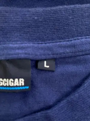 DogCigar/Tシャツ/カットソー/トップス/ネイビー/L