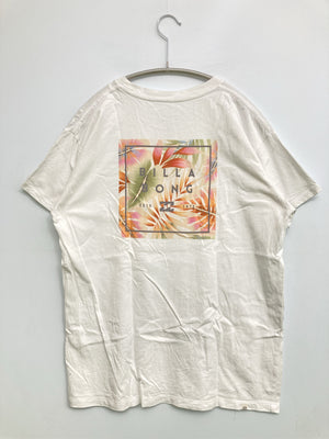 BILLA BONG/ビラボン/Tシャツ/カットソー/トップス/ホワイト/M