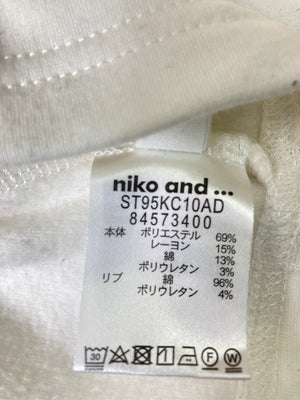 niko and .../ニコアンド/スウェット/トップス/ホワイト/L