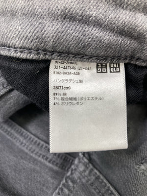 UNIQLO/ユニクロ/デニムパンツ/パンツ/グレー/28