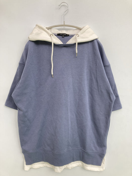 AQUAHISTORY/パーカー/トップス/ブルー/M