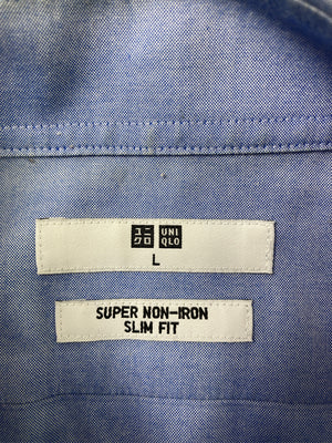 UNIQLO/ユニクロ/シャツ/ブラウス/トップス/スカイブルー/L