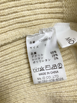 SELECT MOCA/セレクトモカ/ニット/セーター/トップス/アイボリー/F
