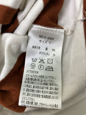 apertment elepartment/Tシャツ/カットソー/トップス/ブラウン/F
