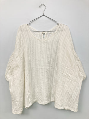 Q/シャツ/ブラウス/トップス/ホワイト