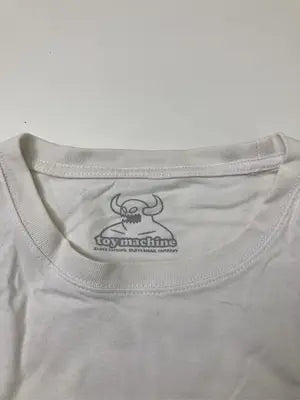 toy machine/トイマシーン/Tシャツ/カットソー/トップス/ホワイト/M