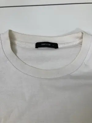 COMME CA ISM/コムサイズム/Tシャツ/カットソー/トップス/アイボリー/L