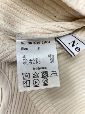 Neuna/ヌナ/Tシャツ/カットソー/トップス/アイボリー/F