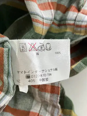 Crocodile/クロコダイル/シャツ/ブラウス/トップス/グリーン/M