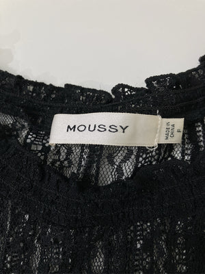 MOUSSY/マウジー/シャツ/ブラウス/トップス/ブラック/F