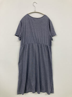 mutti Ei/ワンピース/ワンピース/ドレス/ネイビー/マタニティ M-L