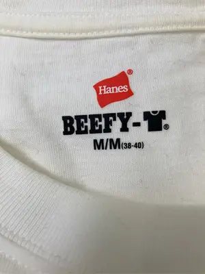 Hanes/ヘインズ/Tシャツ/カットソー/トップス/ホワイト/M