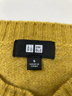 UNIQLO/ユニクロ/ニット/セーター/トップス/ゴールド/S