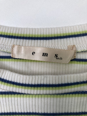 ems/エムズエキサイト/Tシャツ/カットソー/トップス/ホワイト/F