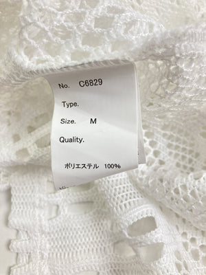 Kobe lettuce/コウベレタス/シャツ/ブラウス/トップス/ホワイト/M