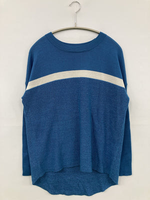 smart pink/ニット/セーター/トップス/ブルー/40