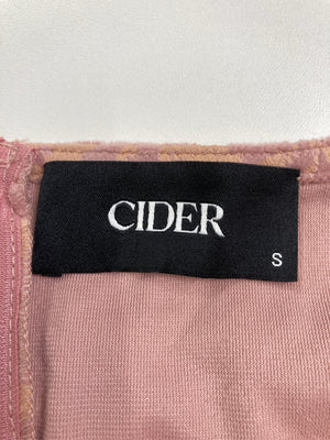 CIDER/サイダー/ワンピース/ワンピース/ドレス/オレンジ/S