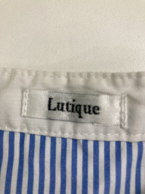 Luti que/ルティーク/シャツ/ブラウス/トップス/ブルー/M