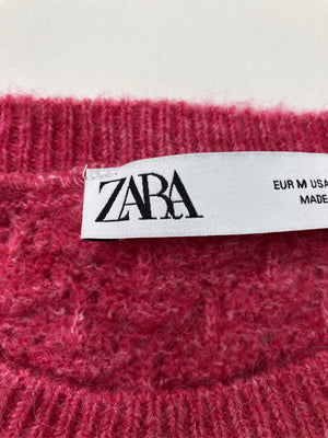 ZARA/ザラ/ニット/セーター/トップス/ピンク/M