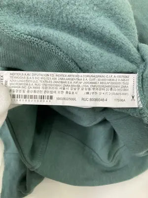 ZARA/ザラ/スウェット/トップス/グリーン/USA L