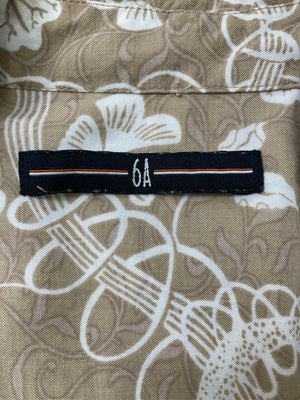 6A/シャツ/ブラウス/トップス/ベージュ/XL