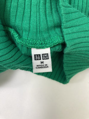 UNIQLO/ユニクロ/ニット/セーター/トップス/グリーン/M