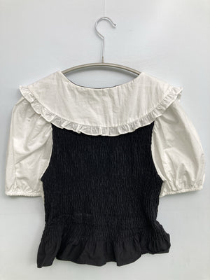 ZARA/ザラ/シャツ/ブラウス/トップス/ブラック/S
