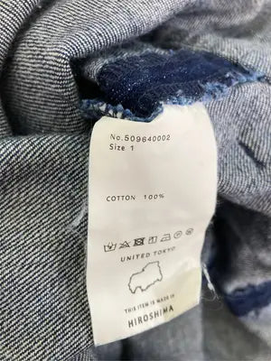 UNITED TOKYO/ユナイテッドトウキョウ/デニムパンツ/パンツ/ネイビー/1