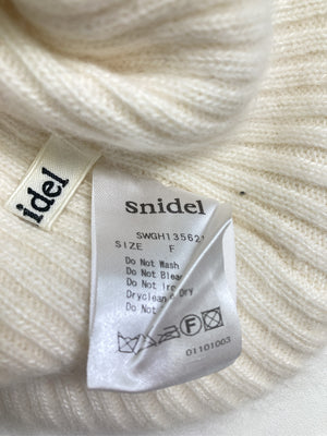 SNIDEL/スナイデル/ニットキャップ/ビーニー/帽子/ホワイト/F