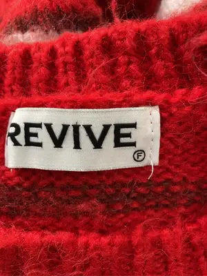 REVIVE/ニット/セーター/トップス/レッド/F