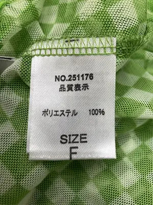 PUBLUX/パブリュクス/Tシャツ/カットソー/トップス/ライトグリーン/F