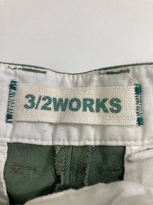 3/2WORKS/その他パンツ/パンツ/グリーン/LARGE
