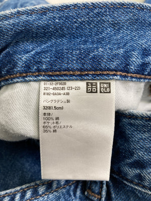 UNIQLO/ユニクロ/デニムパンツ/パンツ/ブルー/32