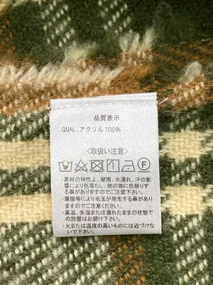 NATURE/マフラー/ファッション雑貨/グリーン/F
