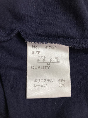 Tシャツ/カットソー/トップス/ネイビー/M