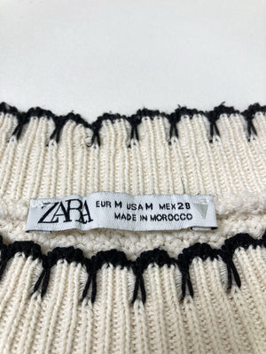 ZARA/ザラ/ベスト/トップス/アイボリー/EUR M/USA M/ MEX 28