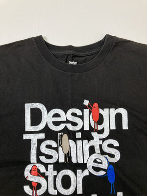 Design Tshirts Store graniph/デザインティーシャツストアーグラニフ/Tシャツ/カットソー/トップス/ブラック/M