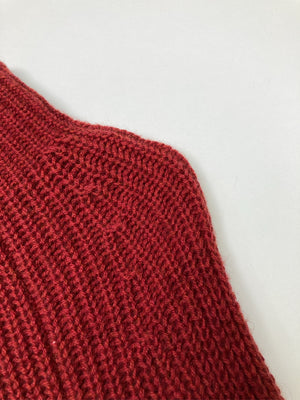 ニット/セーター/トップス/レッド/M